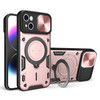 CD Texture Sliding Camshield Magnetic Holder Phone Case