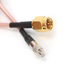 RG316 TS9 Female to SMA Male Connector Cable Extension, Length: 15cm