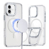 Dual-Color Clear Acrylic Hybrid TPU MagSafe Phone Case