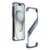 S-shaped Stand Frameless Metal Phone Case