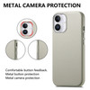 Electroplated Metal Button Shockproof Phone Case