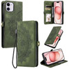 Skin Feel Totem Embossed Leather Phone Case