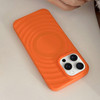 Frosted Wave Texture MagSafe Magnetic TPU Phone Case