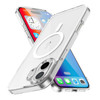 Ice Color Magnetic Series Magsafe Magnetic PC Hybrid TPU Phone Case