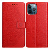 Flower Embossed Leather Phone Case