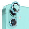 NORTHJO Glitter Camera Lens Protector Tempered Glass Metal Ring Film