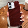 Solid Color Wave Texture TPU Phone Case