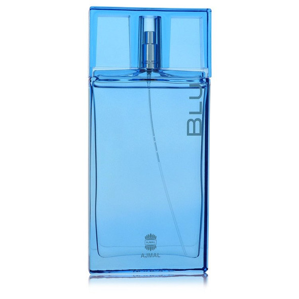 Ajmal Blu by Ajmal Eau De Parfum Spray (unboxed) 3 oz for Men