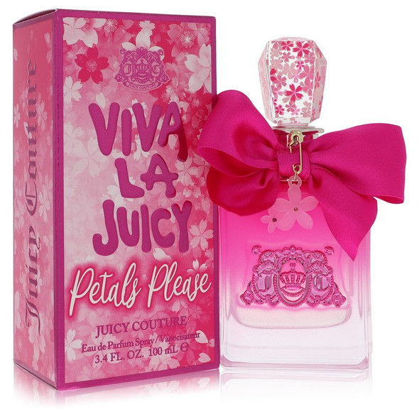 Viva La Juicy Petals Please by Juicy Couture Eau De Parfum Spray (Unboxed) 3.4 oz for Women