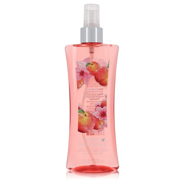 Body Fantasies Signature Sugar Peach by Parfums De Coeur Body Spray 8 oz for Women