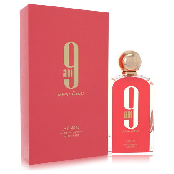 Afnan 9am Pour Femme by Afnan Eau De Parfum Spray (Unboxed) 3.4 oz for Women