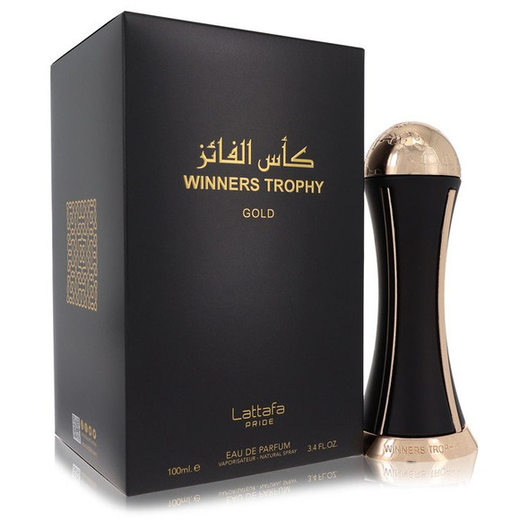 Lattafa Pride Winners Trophy Gold by Lattafa Eau De Parfum Spray (Unboxed) 3.4 oz for Women