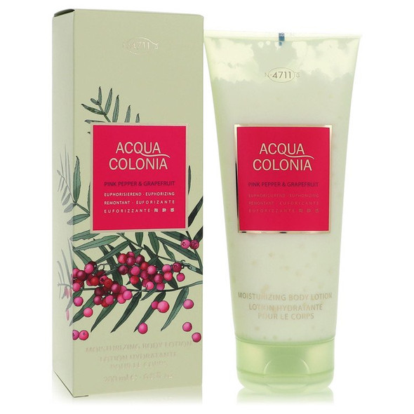 4711 Acqua Colonia Pink Pepper & Grapefruit by 4711 Body Lotion 6.8 oz for Women