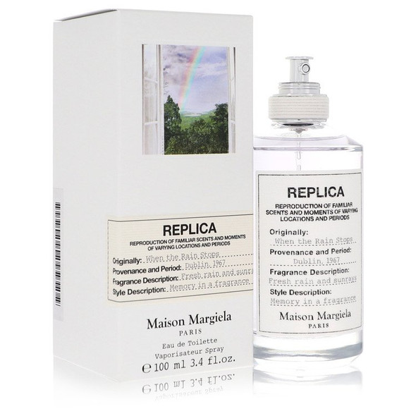 Replica When The Rain Stops by Maison Margiela Eau De Toilette Spray (Unisex Unboxed) 3.4 oz for Women