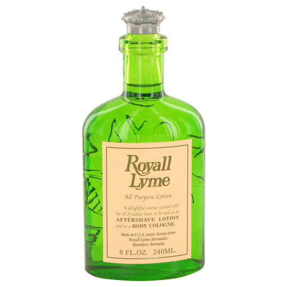 Royall Lyme by Royall Fragrances All Purpose Lotion / Cologne (unboxed) 8 oz for Men