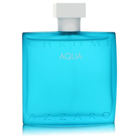 Chrome Aqua by Azzaro Eau De Toilette Spray (unboxed) 3.4 oz for Men