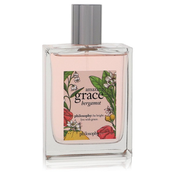 Amazing Grace Bergamot by Philosophy Eau De Toilette Spray (Unboxed) 4 oz for Women