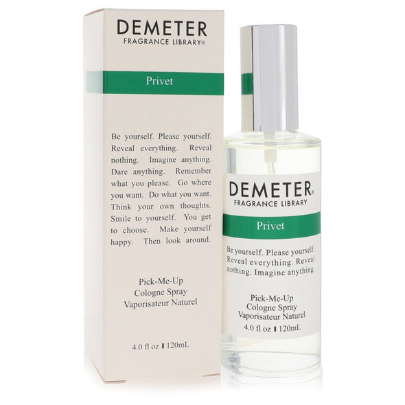 Demeter Privet by Demeter Cologne Spray (Unisex Unboxed) 4 oz for Men