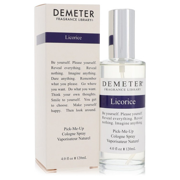 Demeter Licorice by Demeter Cologne Spray (Unisex Unboxed) 4 oz for Women