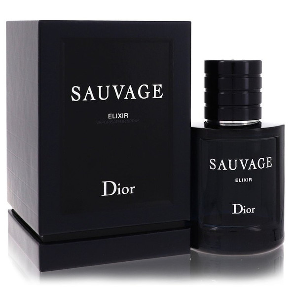 Sauvage Elixir by Christian Dior Eau De Parfum Spray (Unboxed) 2 oz for Men