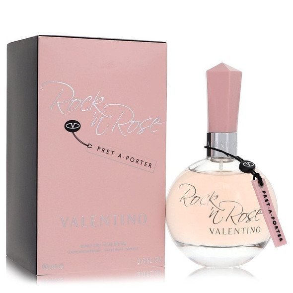 Rock'n Rose Pret-A-Porter by Valentino Eau De Toilette Spray (Unboxed) 3 oz for Women