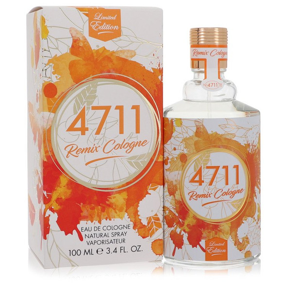 4711 Remix by 4711 Eau De Cologne Spray  (Unisex 2020 Unboxed) 3.4 oz for Men