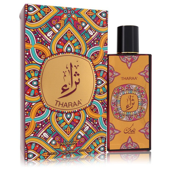 Tharaa by Nusuk Eau De Parfum Spray (Unisex) 3.3 oz for Women