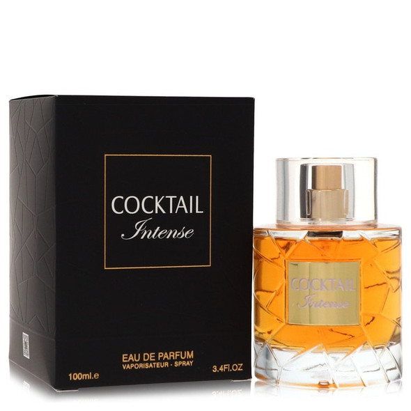 Cocktail Intense by Fragrance World Eau De Parfum Spray (Unisex Unboxed) 3.4 oz for Men
