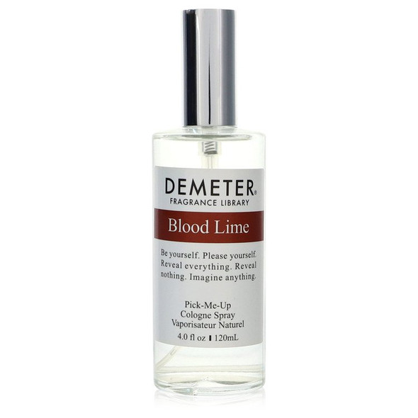 Demeter Blood Lime by Demeter Pick Me Up Cologne Spray (Unisex Unboxed) 4 oz for Men