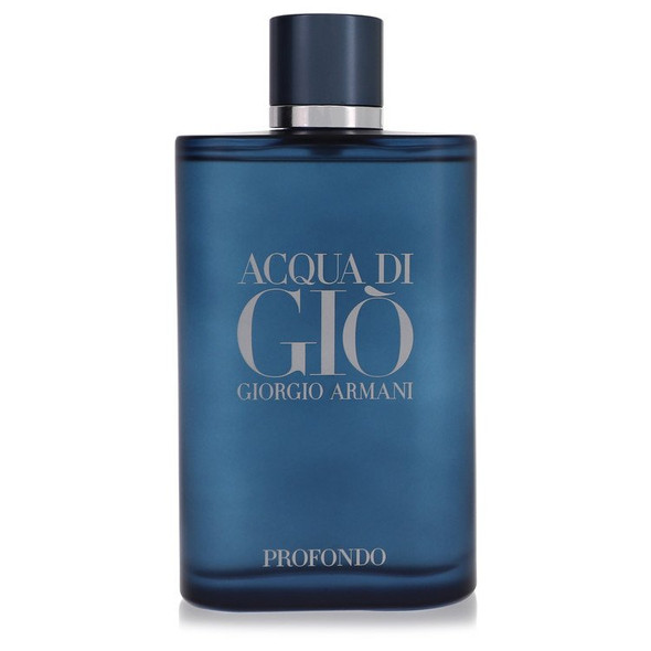 Acqua Di Gio Profondo by Giorgio Armani Eau De Parfum Spray (Unboxed) 6.7 oz for Men