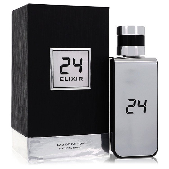 24 Platinum Elixir by ScentStory Eau De Parfum Spray (Unboxed) 3.4 oz for Men