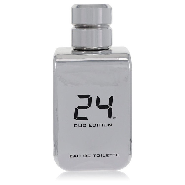 24 Platinum Oud Edition by ScentStory Eau De Toilette Concentree Spray (Unisex Unboxed) 3.4 oz for Men