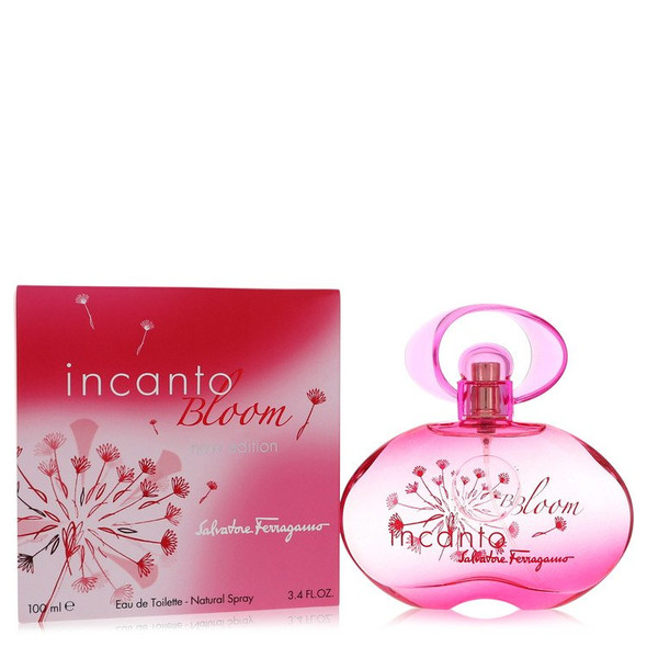 Incanto Bloom by Salvatore Ferragamo Eau De Toilette Spray ( New Edition unboxed) 1.7 oz for Women