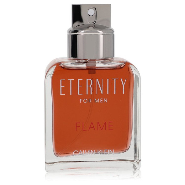 Eternity Flame by Calvin Klein Eau De Toilette Spray (unboxed) 3.4 oz for Men