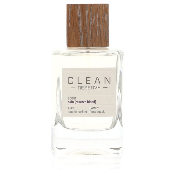 Clean Skin Reserve Blend by Clean Eau De Parfum Spray (Unisex Unboxed) 3.4 oz for Women