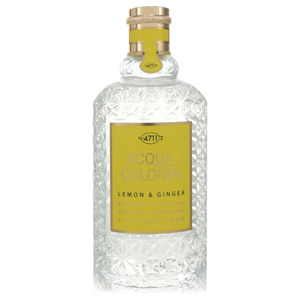 4711 ACQUA COLONIA Lemon & Ginger by 4711 Eau De Cologne Spray (Unisex unboxed) 5.7 oz for Women