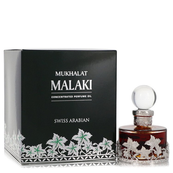 Swiss Arabian Mukhalat Malaki by Swiss Arabian Concentrated Perfume Oil (Unboxed) 1 oz for Men