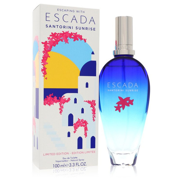 Escada Santorini Sunrise by Escada Eau De Toilette Spray (Unboxed) 3.4 oz for Women