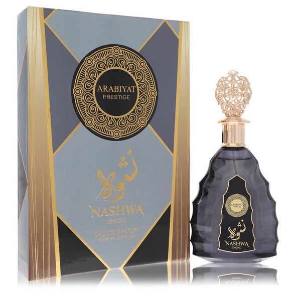 Arabiyat Prestige Nashwa Smoke by Arabiyat Prestige Eau De Parfum Spray (Unisex) 3.4 oz for Men