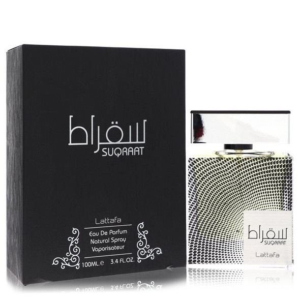 Lattafa Suqraat by Lattafa Eau De Parfum Spray (Unboxed) 3.4 oz for Men