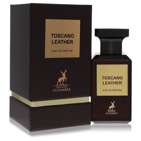 Maison Alhambra Toscano Leather by Maison Alhambra Eau De Parfum Spray 2.7 oz for Men