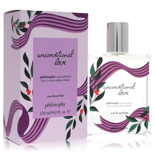 Unconditional Love by Philosophy Eau De Parfum Spray (Holiday Edition Unboxed) 4 oz for Women