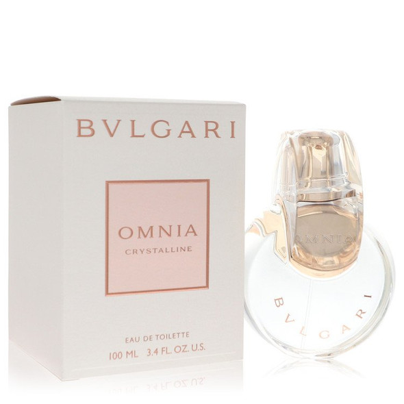 Omnia Crystalline by Bvlgari Eau De Toilette Spray (Unboxed) 3.4 oz for Women