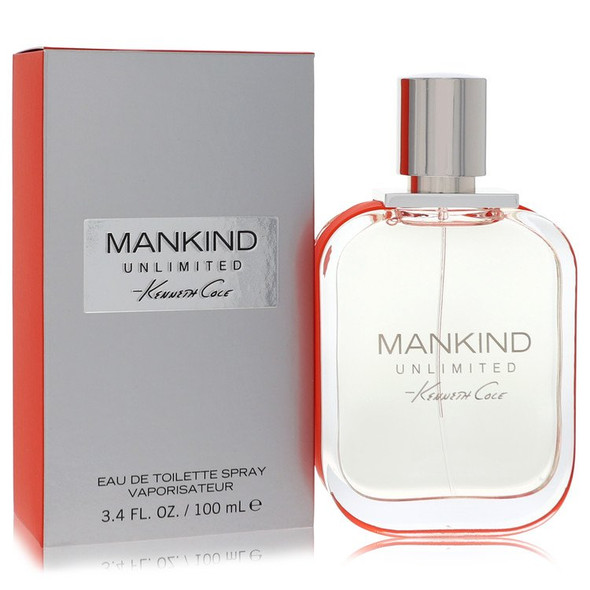 Kenneth Cole Mankind Unlimited by Kenneth Cole Eau De Toilette Spray 3.4 oz for Men