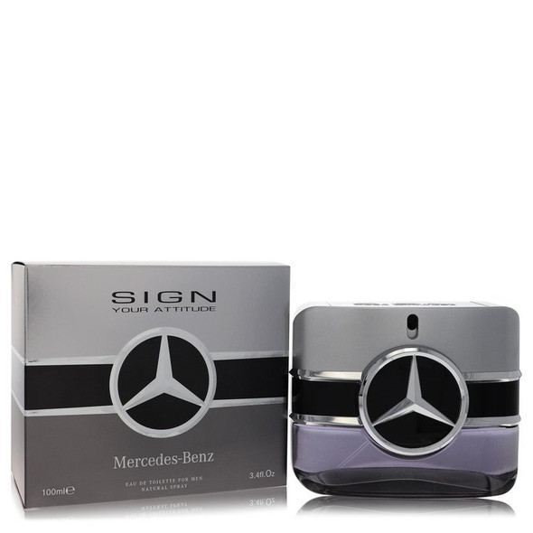 Mercedes Benz Sign Your Attitude by Mercedes Benz Eau De Toilette Spray 3.4 oz for Men