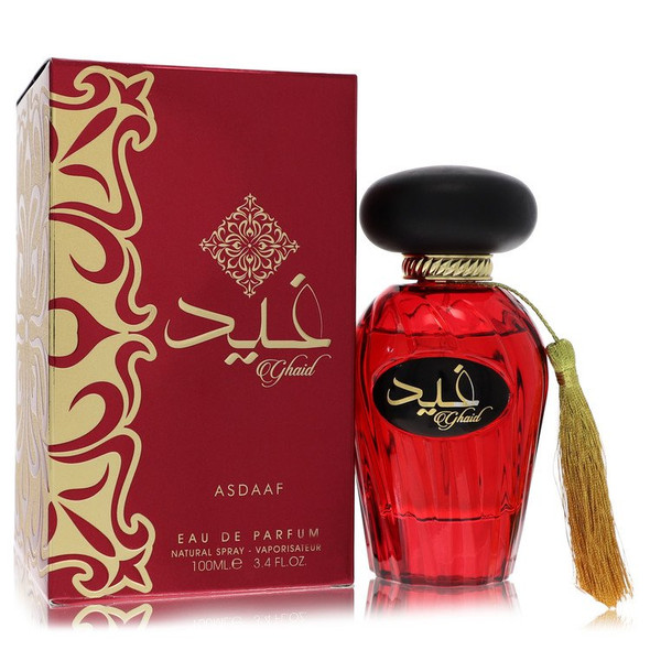 Ghaid by Asdaaf Eau De Parfum Spray (Unisex) 3.4 oz for Women