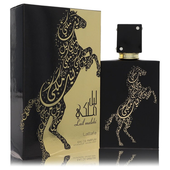 Lattafa Lail Maleki by Lattafa Eau De Parfum Spray (Unisex Unboxed) 3.4 oz for Men