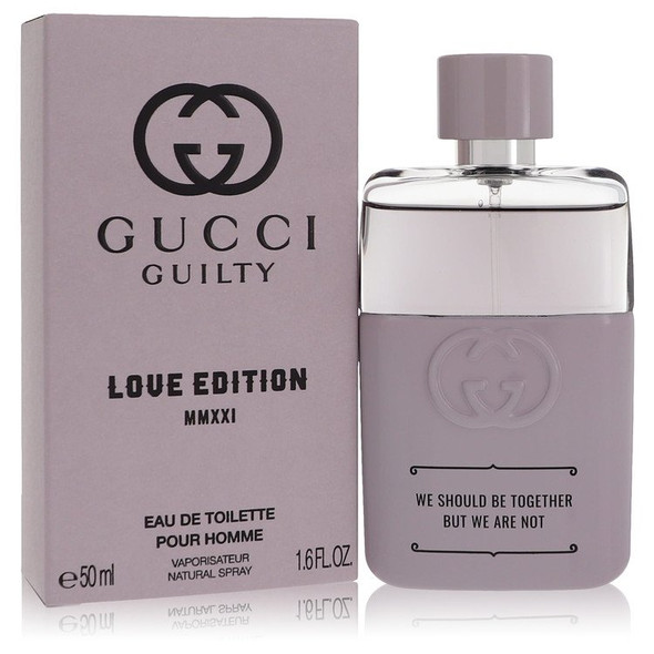 Gucci Guilty Love Edition MMXXI by Gucci Eau De Toilette Spray (Unboxed) 3 oz for Men