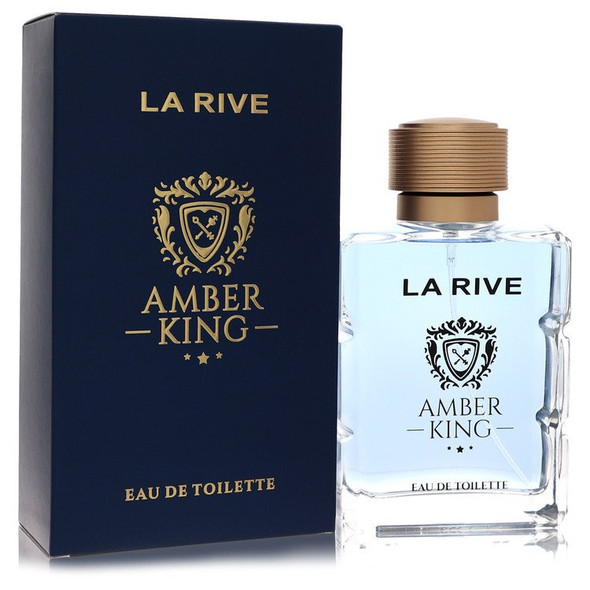 La Rive Amber King by La Rive Eau De Toilette Spray 3.4 oz for Men