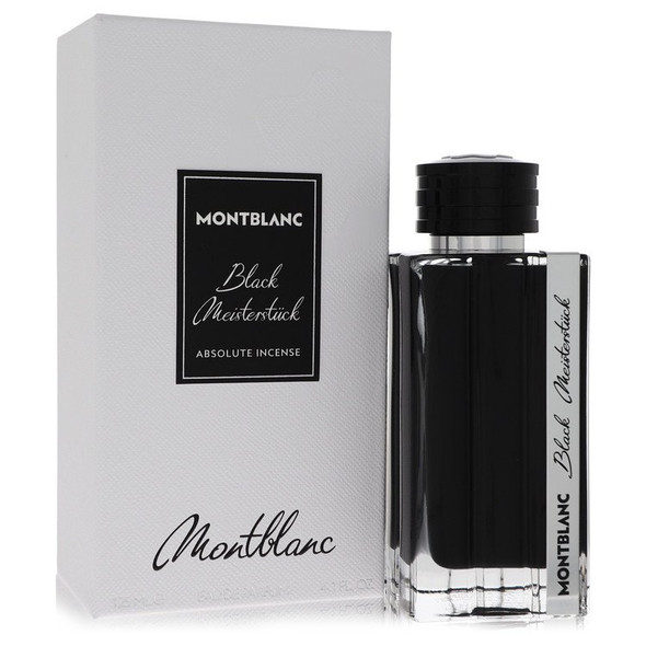 Montblanc Black Meisterstuck by Mont Blanc Eau De Parfum Spray 4.2 oz for Men